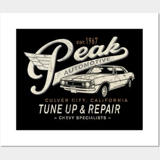 PEAK CHEVY by Buck Tee Posters and Art